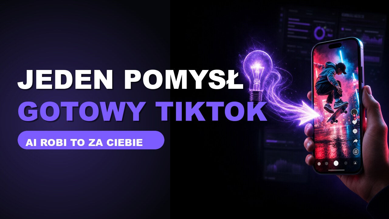 TikTok Studio — jeden pomysł, gotowy TikTok